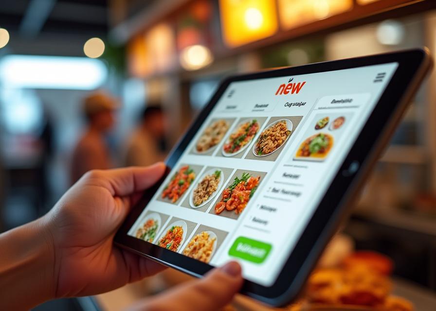Sistem Pemesanan Digital untuk Hawker